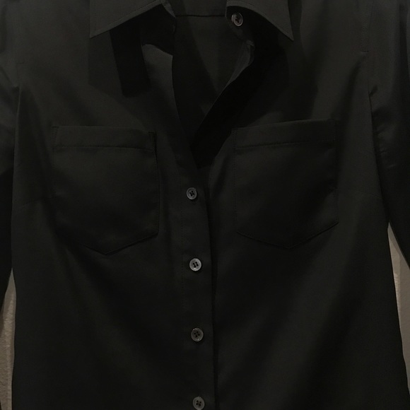 Bcbg silk button down shirt - Picture 4 of 6